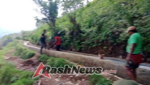 Kemanunggalan TNI dan Masyarakat Terwujud di TMMD ke-126 Desa Pinggang