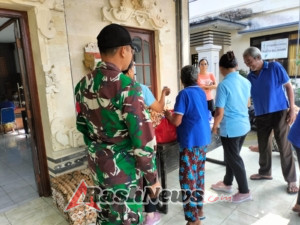 Tingkatkan Kualitas Kesehatan Masyarakat, Babinsa Selisihan Hadir Sukseskan Posyandu Lansia