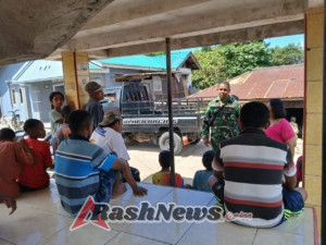 Sinergi Babinsa dan Warga Kelisamba Wujudkan Lingkungan Aman dan Kondusif