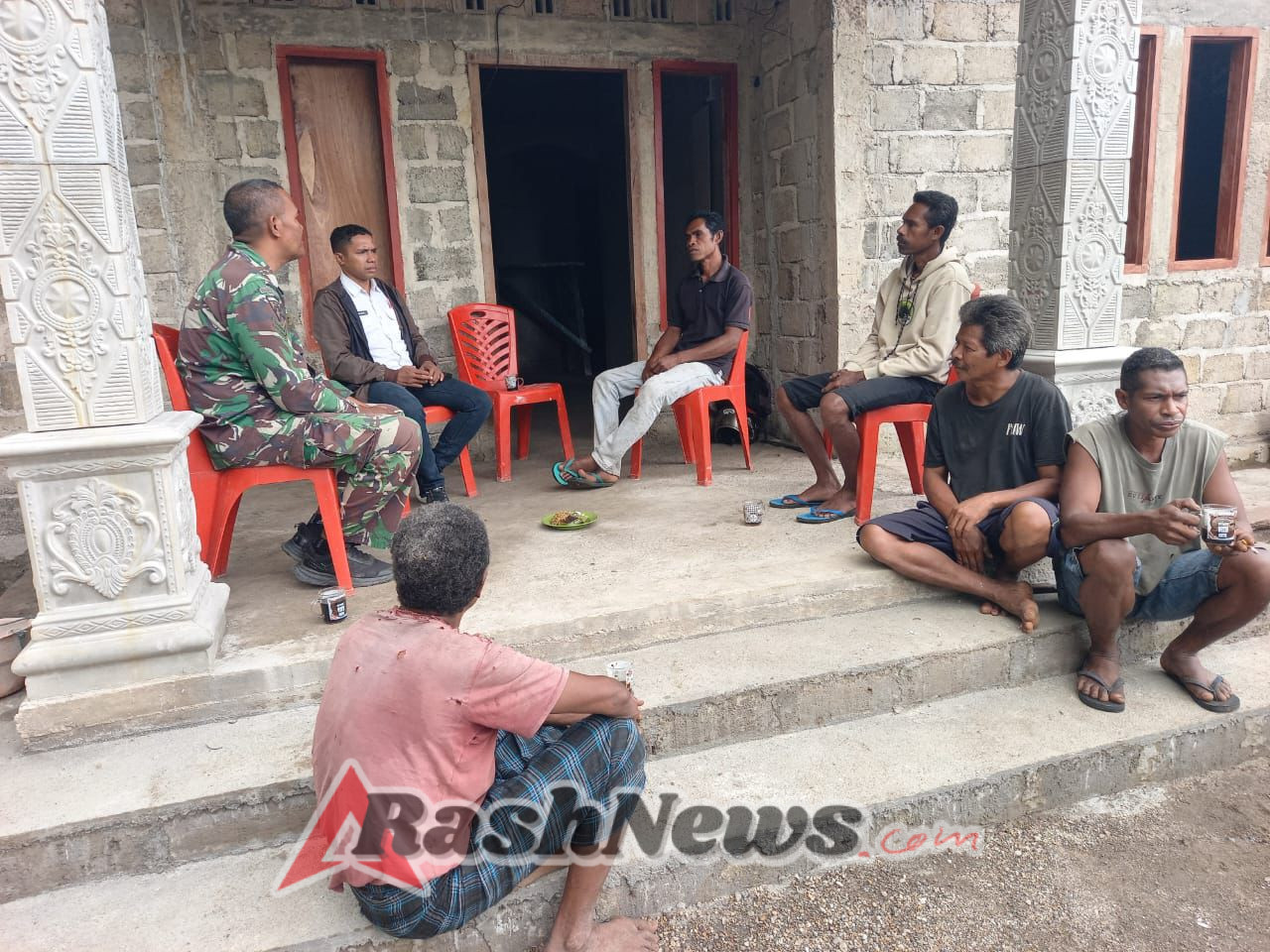 TNI dan Pemerintah Desa Bersinergi Bahas Aset Koperasi Merah Putih di Bola