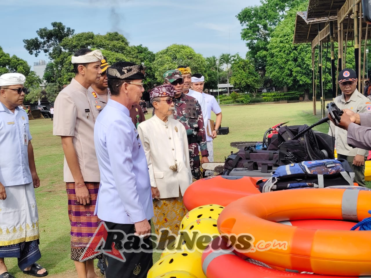 Hadiri Apel Kesiapan Tanggap Darurat Bencana, Dandim Klungkung Tegaskan “ Lebih Baik Siap Tidak Digunakan, Dari Pada Tidak Siap  Tapi Digunakan “