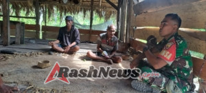 Melalui Komsos, Babinsa Karera Bangun Kebersamaan dan Kepedulian di Desa Kakaha