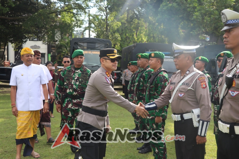 Apel Kesiapan Bencana Alam,  Dandim 1623/Karangasem bersama Forkopimda mengecek  kesiapan sarana dan prasarana.