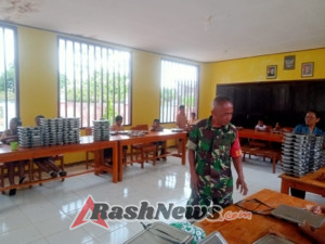 Babinsa Rote Ndao Turut Sukseskan Program Makanan Bergizi Gratis demi Generasi Sehat dan Cerdas