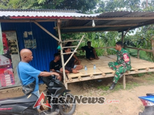 Melalui Komsos dan Pamwil, TNI Wujudkan Rasa Aman dan Nyaman di Wilayah Binaan Ende