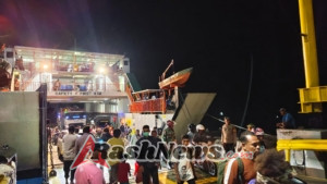 Babinsa Koramil 1627-04/Pantai Baru Jaga Kondusifitas Wilayah Melalui Pengamanan Kapal Garda Maritim 3