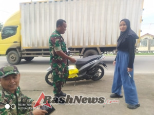 Bantu Stabilkan Harga Pangan, Koramil Alas Laksanakan Gerakan Pangan Murah