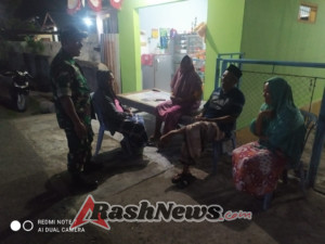 ‎Kodim 1607/Sumbawa Dorong Babinsa Tingkatkan Patroli Malam  ‎