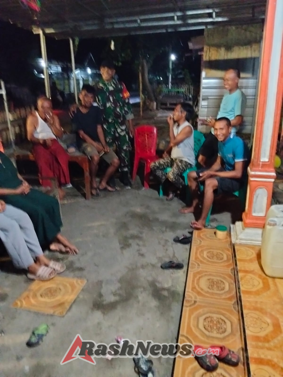 ‎Patroli Rutin Koramil 1607-09/Utan Rhee Perkuat Stabilitas Keamanan Wilayah