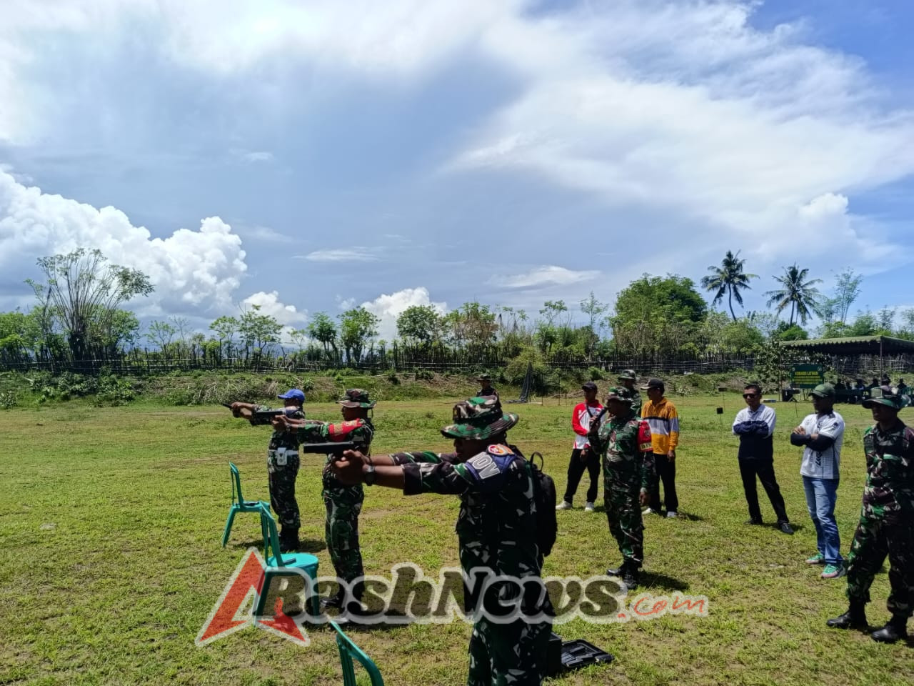 Latbakjatri TW I & II Kodim 1628/KSB Berlangsung Ketat Keamanan dan Disiplin Jadi Prioritas Utama