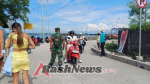 Hari Raya Galungan, Danramil Nusa Penida Perketat Pengamanan Pelabuhan
