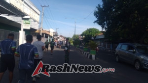 ‎Lari 5 KM Jadi Sarana Evaluasi Kebugaran Prajurit Kodim 1607/Sumbawa