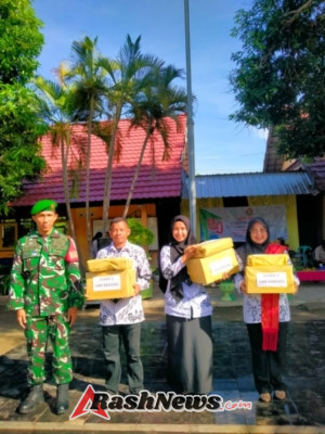 ‎Koramil 1607-09/Utan Rhee Dukung Peringatan HUT PGRI ke-80 di Kecamatan Rhee