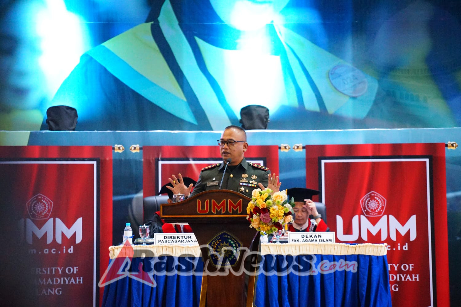 ‎Inspiratif, Dandim 1607/Sumbawa Diundang Berikan Success Story pada Wisuda UMM