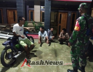 ‎Koramil 1607-03/Ropang Siaga Kawal Keamanan Wilayah Lantung