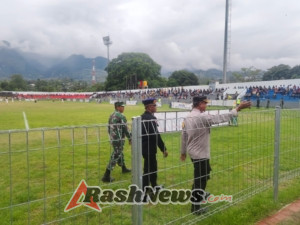 Kerja Cepat Aparat Kodim 1602/Ende, Dua Pertandingan ETMC Berlangsung Tanpa Gangguan