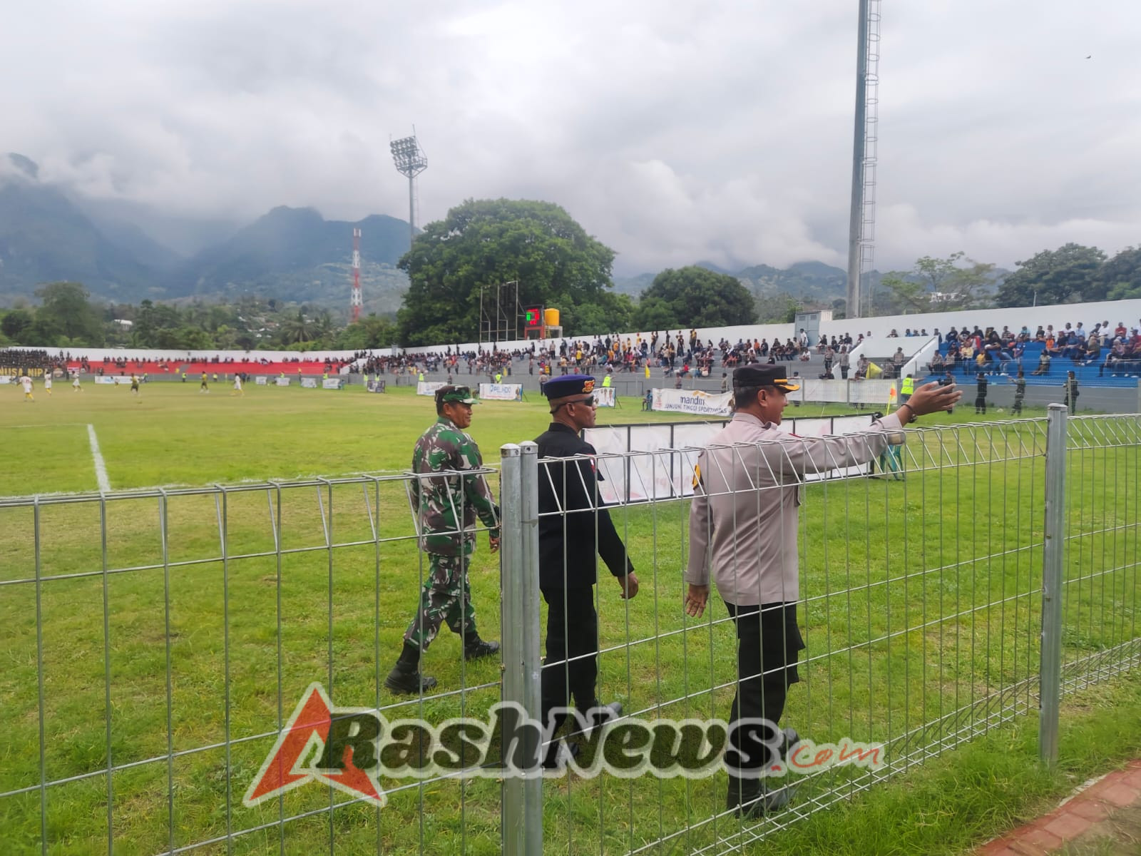 Kerja Cepat Aparat Kodim 1602/Ende, Dua Pertandingan ETMC Berlangsung Tanpa Gangguan