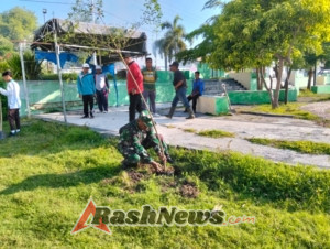 ‎Semarak Hari Menanam Pohon: Koramil Utan-Rhee Perkuat Semangat Pelestarian Lingkungan