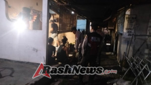 Unit Samapta Polsek Sukawati Laksanakan Patroli Barcode R4, Jaga Kondusifitas Wilayah Hukum Sukawati