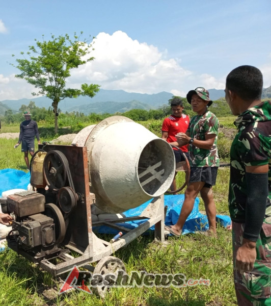 Dansatgas Letkol Inf Imam Subekti Apresiasi Kinerja Satgas di Lokasi TMMD
