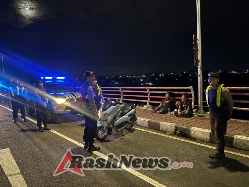 Samapta Polres Klungkung Intensifkan Patroli Malam, Ciptakan Rasa Aman di Tengah Masyarakat