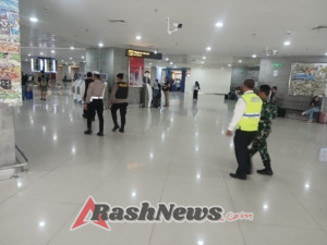 Polres Bandara Ngurah Rai Bersama TNI AU dan Avsec Gelar Patroli Skala Besar di Kawasan Bandara