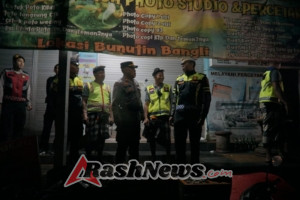 Polres Bangli Gelar Patroli Bersama Masyarakat Jaga Harkamtibmas