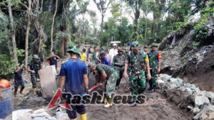 TMMD ke-126 Kodim 1606 Mataram Dorong Akses Ekonomi dan Pembangunan Pedesaan