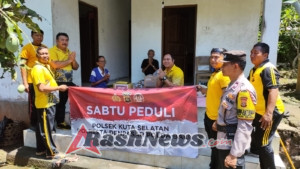 Polsek Kuta Selatan Gelar “Sabtu Peduli” Bantu Warga Kurang Mampu