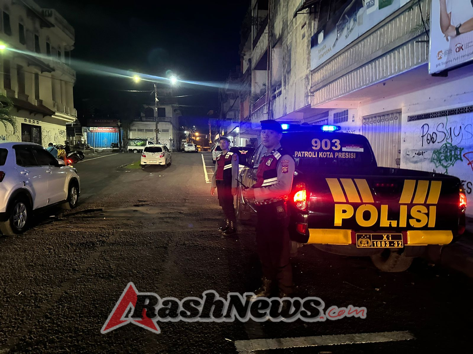 Antisipasi Tindak Kejahatan di Malam Hari Polres Patroli Malam