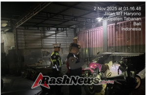 Polres Tabanan Gelar Blue Light Patrol Antisipasi 3C, Ciptakan Rasa Aman Saat Malam Dini Hari