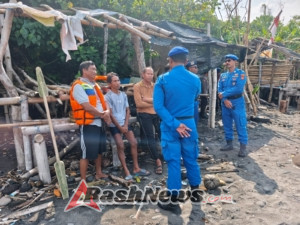 Dekat dengan Masyarakat Pesisir, Satpolairud Polres Badung Gelar Minggu Kasih Bersama Nelayan Baruna 3