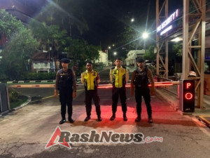 Polres Bandara Ngurah Rai Pastikan Stabilitas Keamanan Lewat Patroli Malam Terpadu