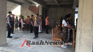 Sat Samapta Polres Bangli Laksanakan Pengamanan di Gereja Marga Rahayu