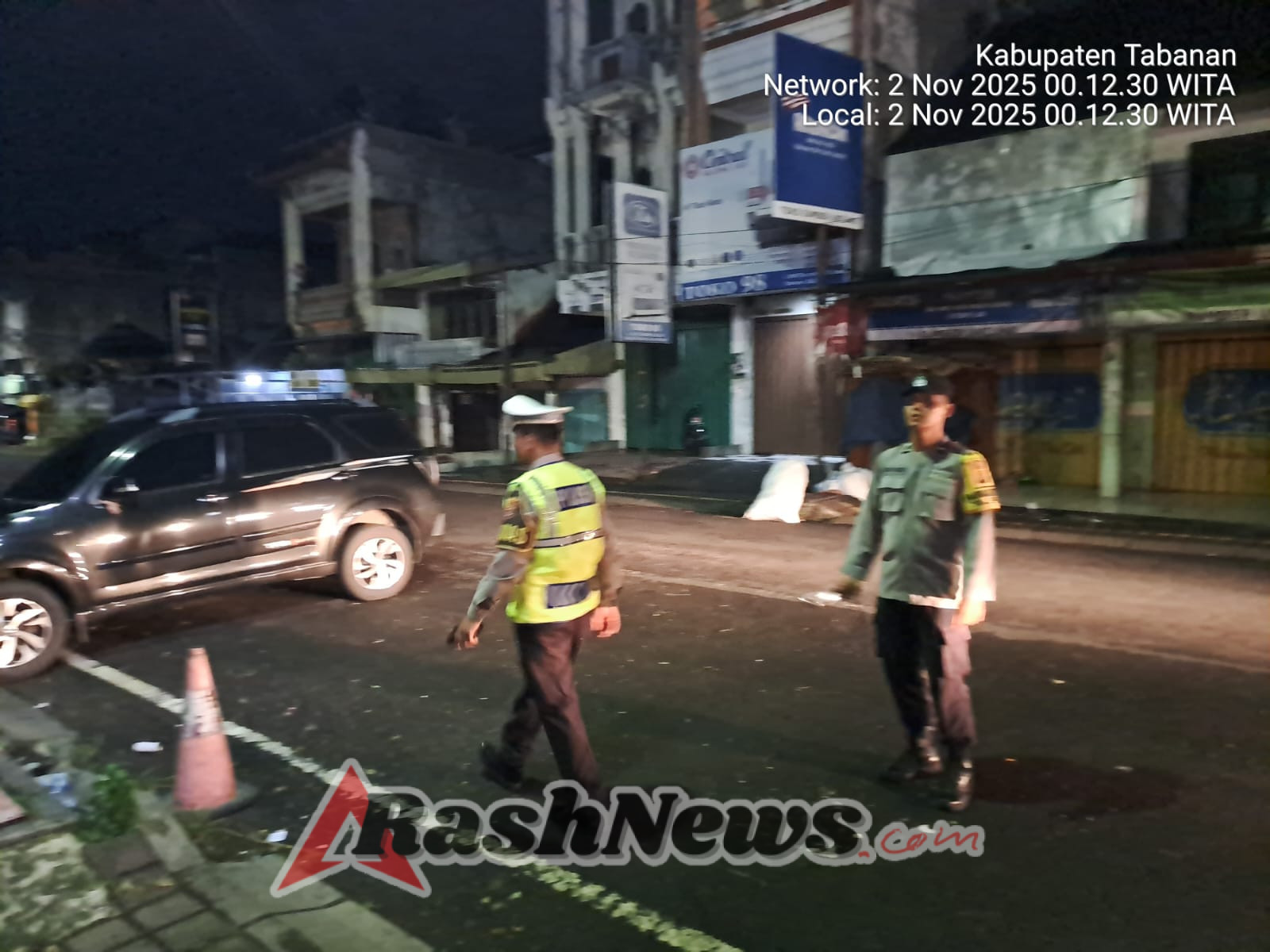 Polsek Kediri Gencarkan Pelaksanaan Patroli Barcode Malam Hari