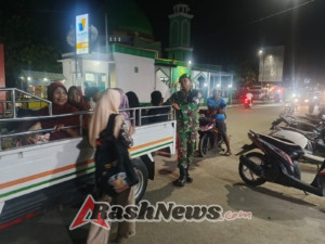 Patroli Malam Babinsa Taliwang: Wujud Kepedulian TNI terhadap Keamanan Masyarakat
