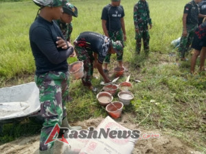 Giat Fisik TMMD ke-126 Ngada Hampir Rampung, Irigasi Lewur Tepu Tuntas 93 Persen