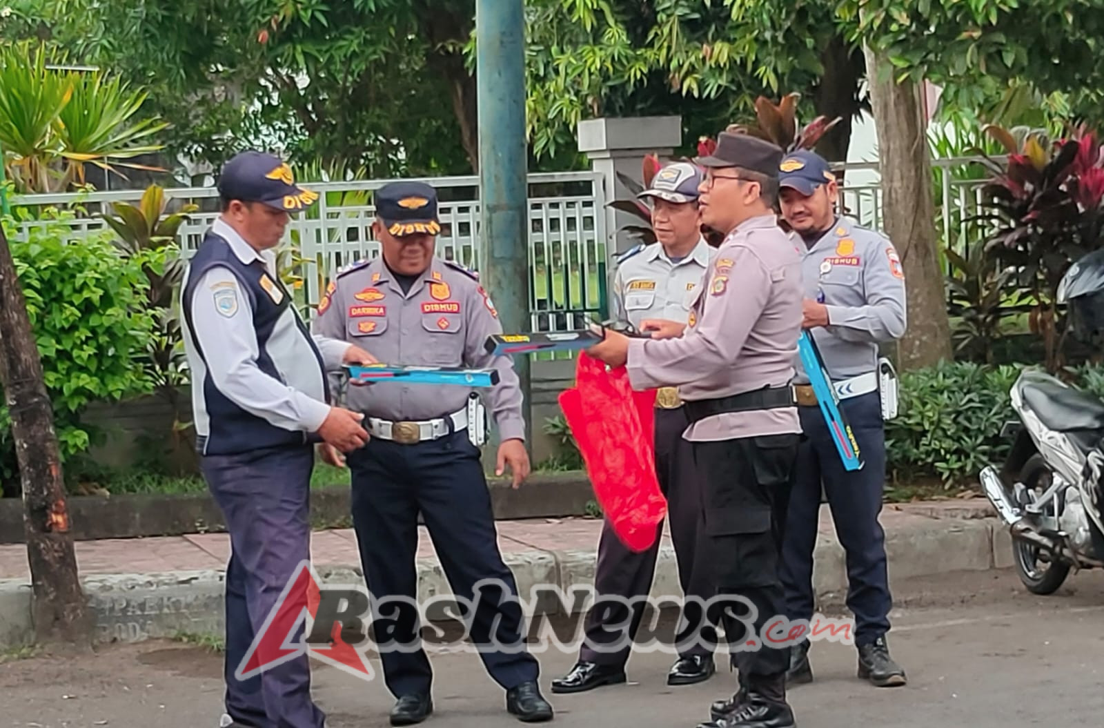“Satbinmas Polres Karangasem Laksanakan Koordinasi Bersama Dinas Perhubungan Demi Mewujudkan Kamtibmas yang Kondusif
