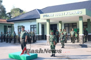 Upacara Bendera Senin Tanamkan Nilai Patriotisme Prajurit