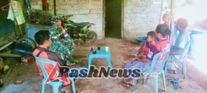 Komsos Babinsa Binafun Tekankan Pentingnya Kearifan Lokal Adat