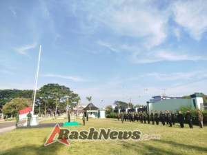 Upacara Bendera di Kodim 1630/Mabar Teguhkan Disiplin dan Jiwa Patriotisme Prajurit