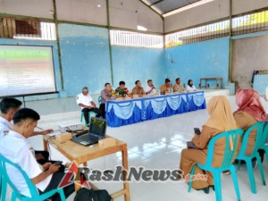 ‎Kebersamaan Babinsa dan Masyarakat Warnai Musyawarah Desa Tatebal Kecamatan Lenangguar