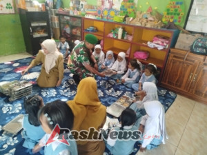 Program Makan Bergizi Gratis Warnai Kegiatan di TK Mulya Kecamatan Taliwang