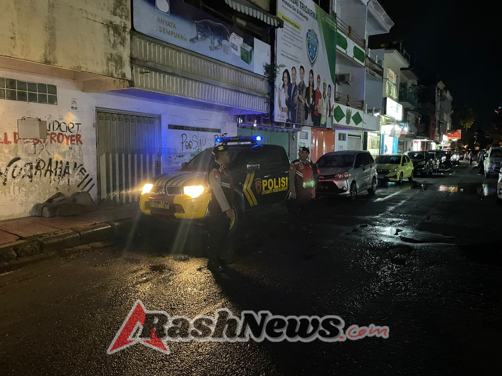 Sat Samapta Polres Klungkung Intensifkan Patroli Malam, Cegah Gangguan Kamtibmas.