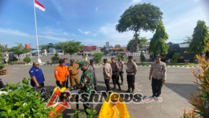 Apel Siaga Bencana, Dandim dan Forkopimda Sikka Tinjau Langsung Peralatan Tanggap Darurat