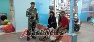 Koramil 1628-01/Taliwang Tingkatkan Keamanan Lewat Patroli Malam Rutin