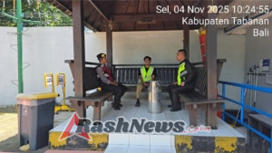 Sat Samapta Polres Tabanan Intensifkan Patroli Dialogis PADI BALI, Bangun Kesadaran Warga Jaga Lingkungan dari Aksi Kriminal