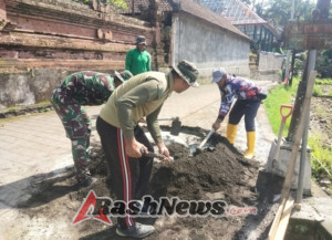 Selangkah Lagi: Satgas TMMD Ke-126 Kodim 1611/Badung Selesaikan Pengerjaan Pembukaan Infrastruktur Jalan dan RTLH