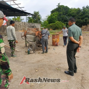Kodim Klungkung Dorong Material KDKMP Desa Jumpai, Tegaskan Dukungan Penuh Sukseskan Program Strategis Pemerintah