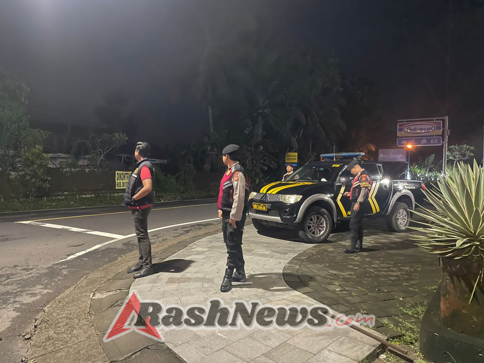 Patroli Biru Polsek Mengwi Persempit Ruang Gerak Pelaku Balapan Liar